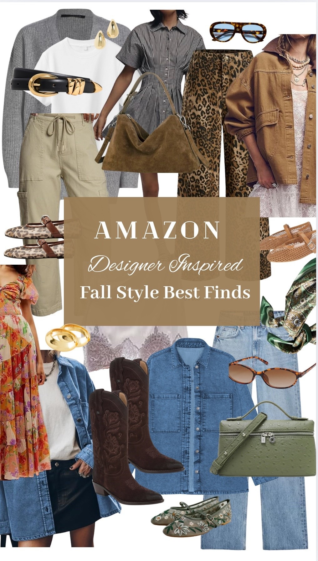 Fall finds from Amazon designer inspired look for less with suede bags, denim jackets barn jacket lace skirt and more ballet flats mesh

#LTKFindsUnder100 #LTKStyleTip #LTKFindsUnder50