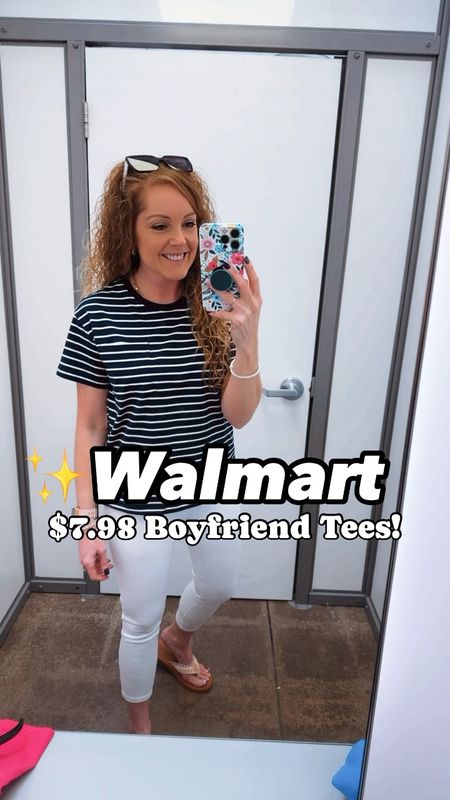 $7.98 Walmart boyfriend tees / wearing size small, TTS / work outfit / summer outfit / layering tees / spring outfit / work outfit / workwear / comfy tees 

Tees- size small
Leggings- size small 

#LTKover40 #LTKstyletip #LTKfindsunder50