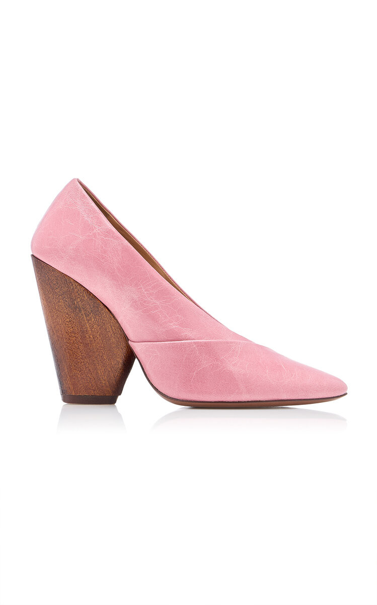 Pink Leather Pumps | Moda Operandi (Global)