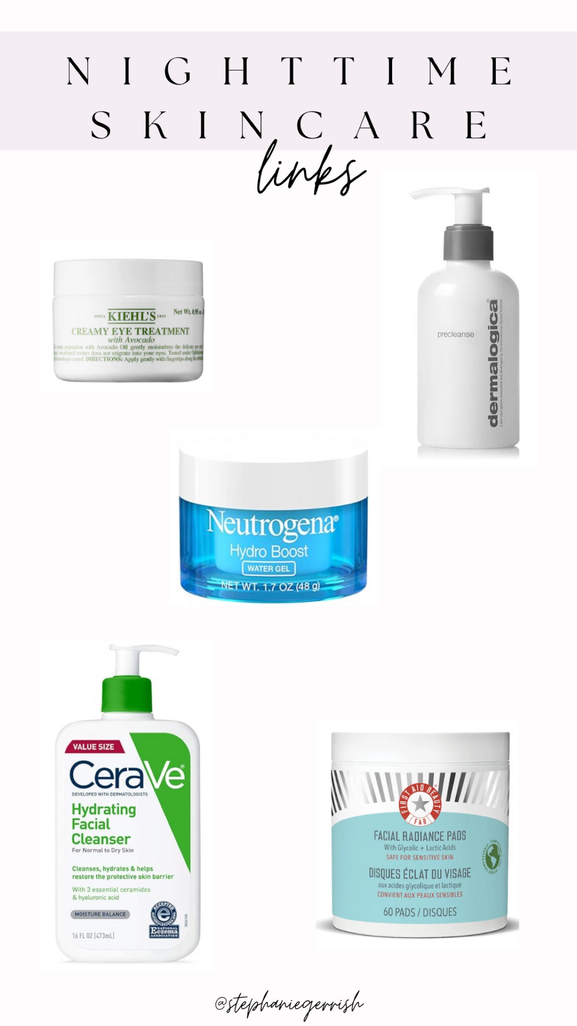 Nighttime skincare routine ☁️🫧

#LTKfindsunder100 #LTKbeauty #LTKfindsunder50