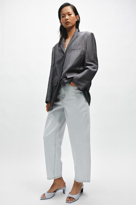 LEATHER HEELED MULES | Zara US