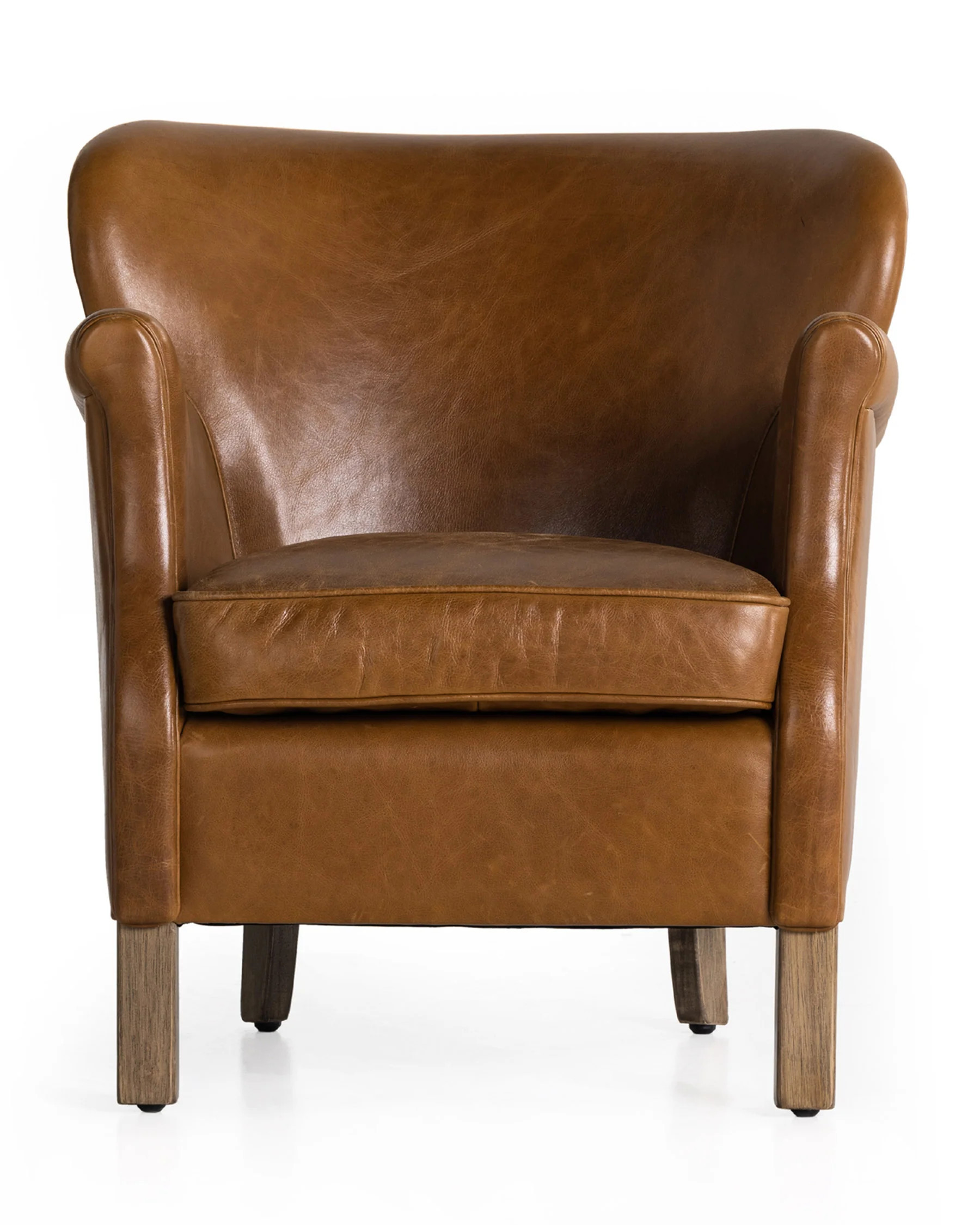 Somerston Leather Chair | The Vintage Rug Shop