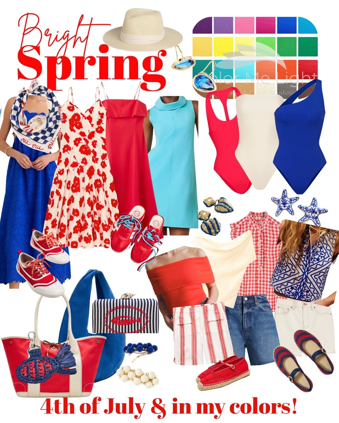Bright spring & 4th of July! #coloranalysis

#LTKSeasonal