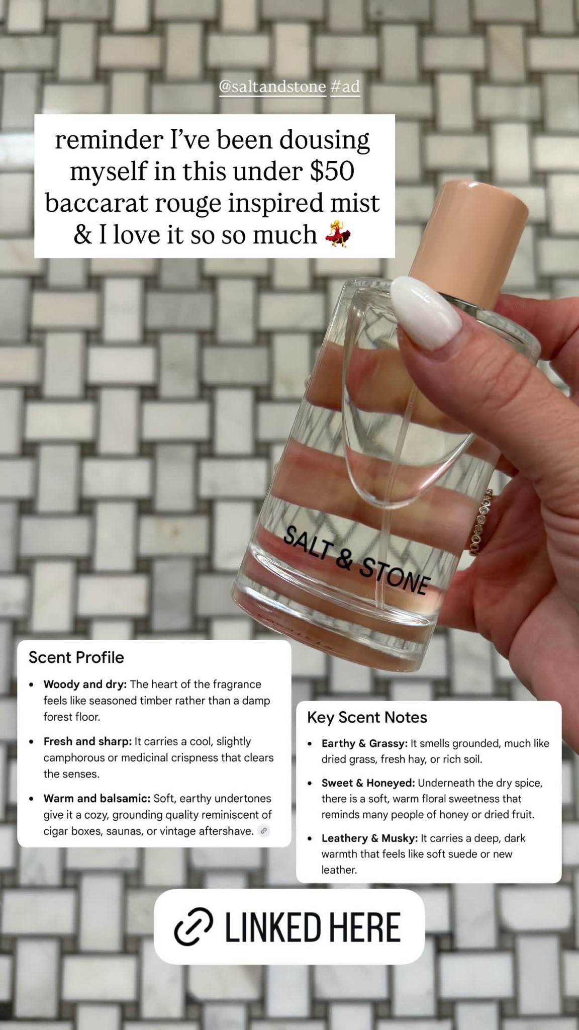 reminder I've been dousing myself in this under $50 baccarat rouge inspired mist
& I love it so so much

#LTKdayinmylife #LTKBeauty #LTKselfcare