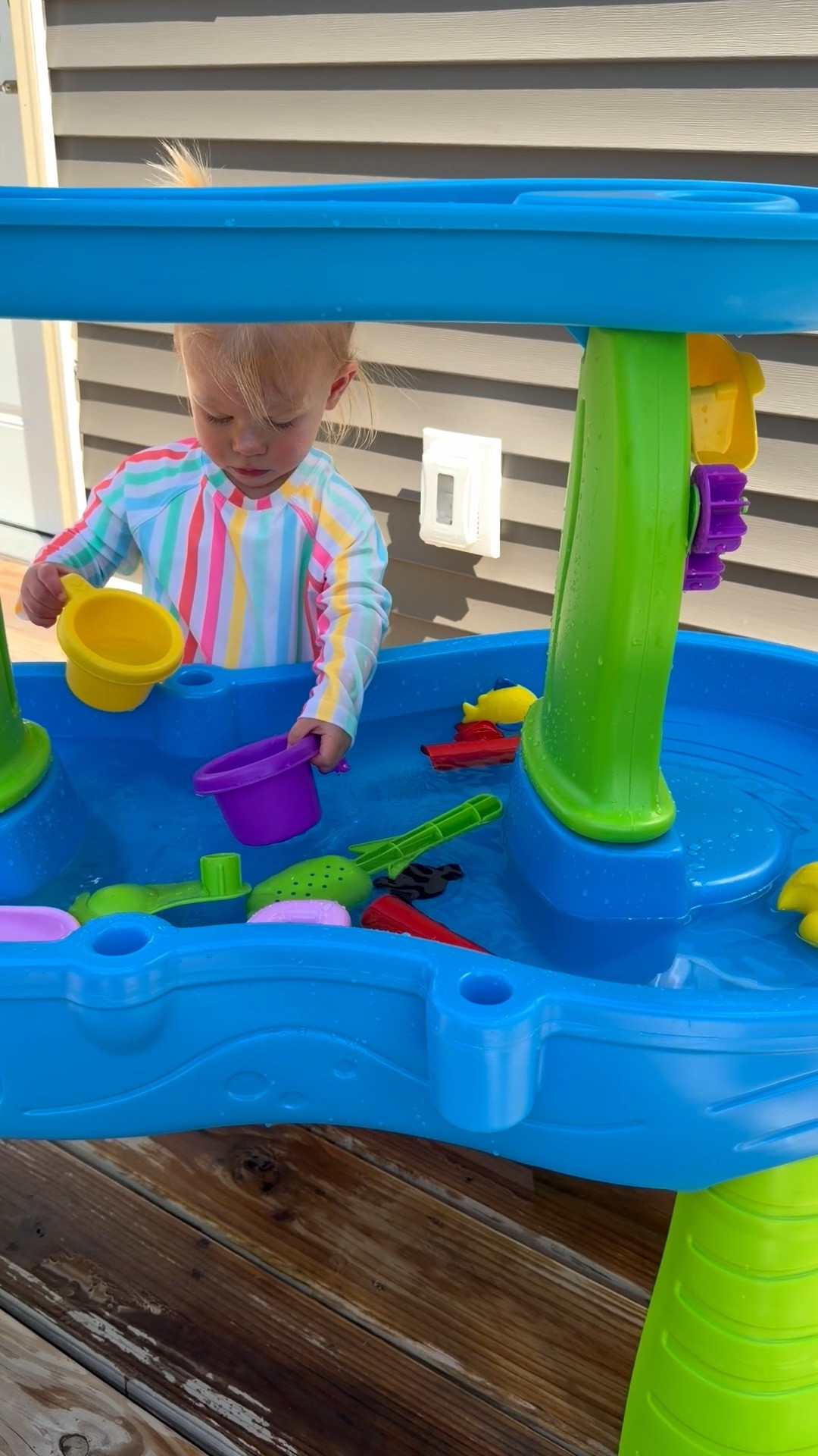 Using our new water table from Step2 for the first time! I also saw that its 10% off today with code: SPLASH10 

Water table, step2 water table, toddler activity, toddler summer activity

#LTKSaleAlert #LTKKids #LTKSeasonal
