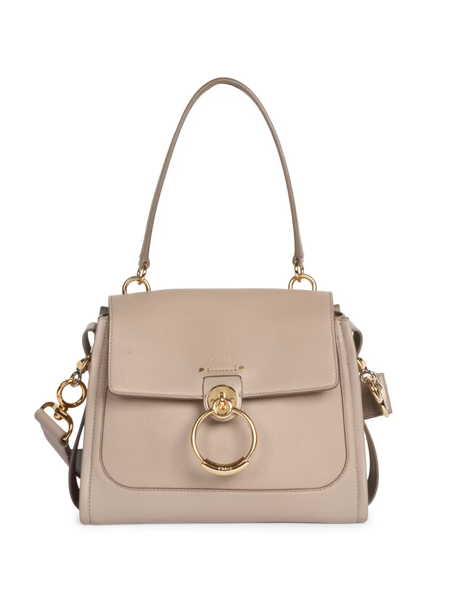 Chloé Small Tess Leather Satchel | Saks Fifth Avenue