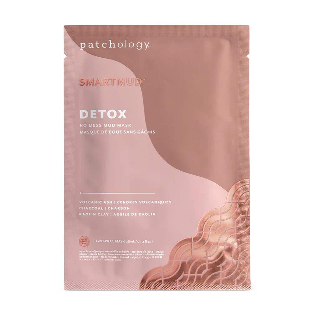 SmartMud™ No Mess Mud Masques | Sheet Mask Skin Detox | Patchology