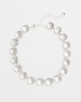 Silver Tone Circles Collar | Chico's