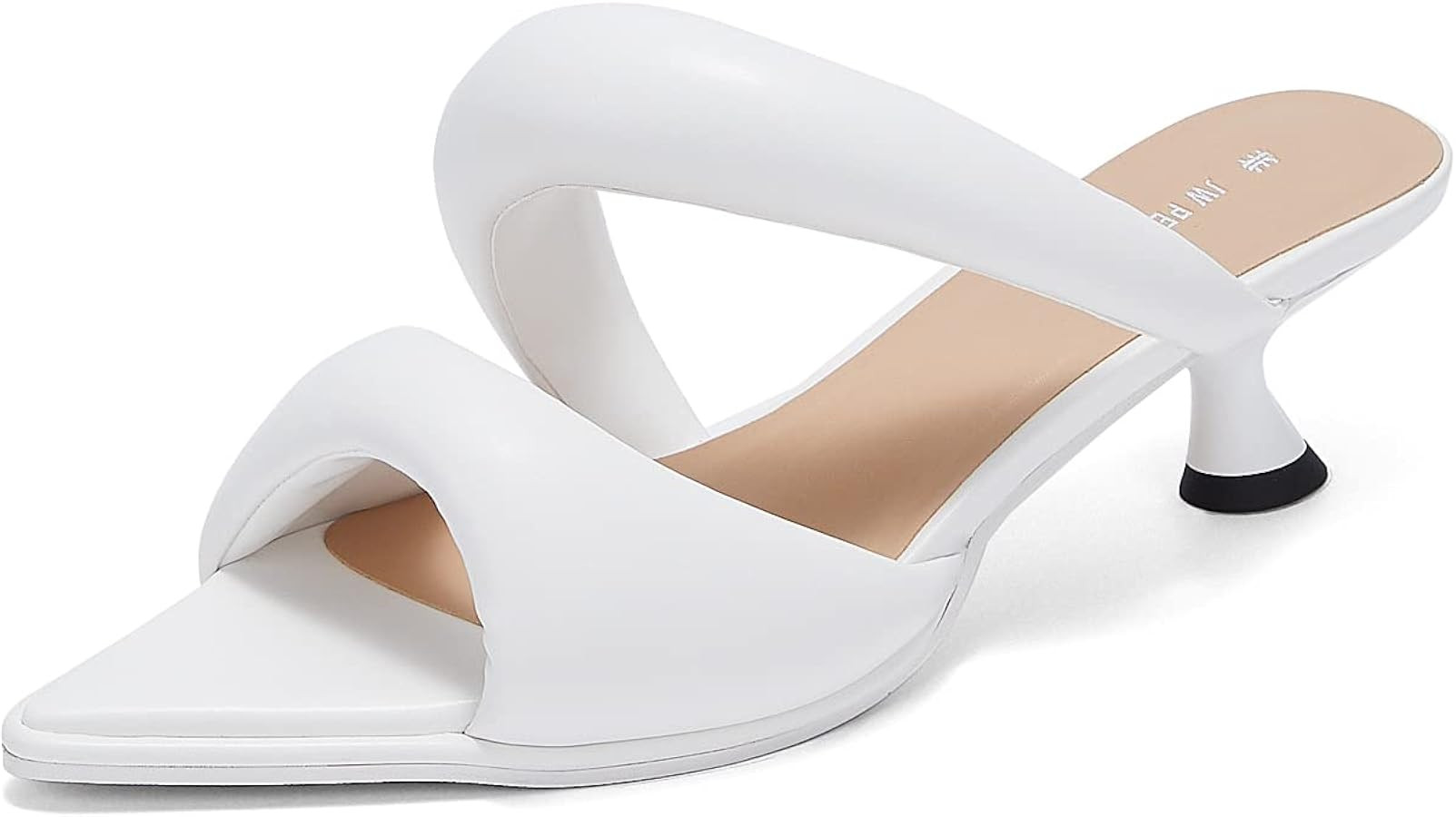 JW PEI Women's Sara Mule Heeled Sandals | Amazon (US)