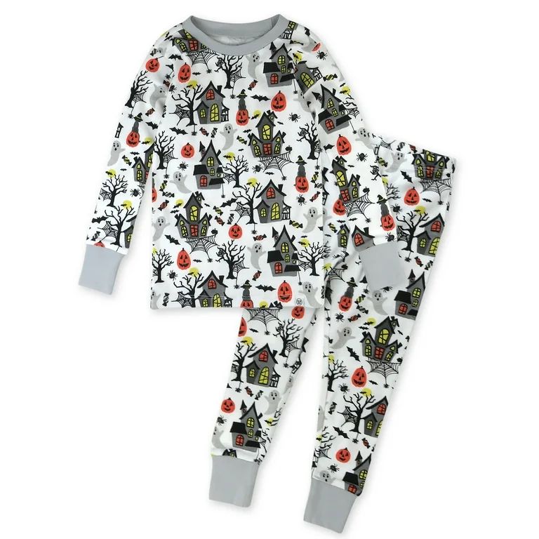 Honest Baby Clothing Toddler Boy or Girl Gender Neutral Organic Cotton Halloween Pajamas, 2 Piece... | Walmart (US)