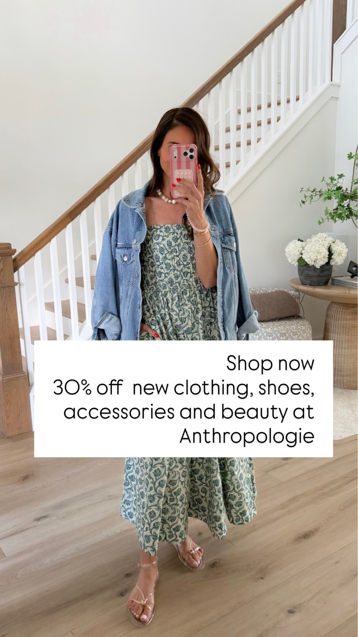 Anthropologie 30% off. I'm wearing size XS.

#LTKootd #LTKSaleAlert #LTKOver40