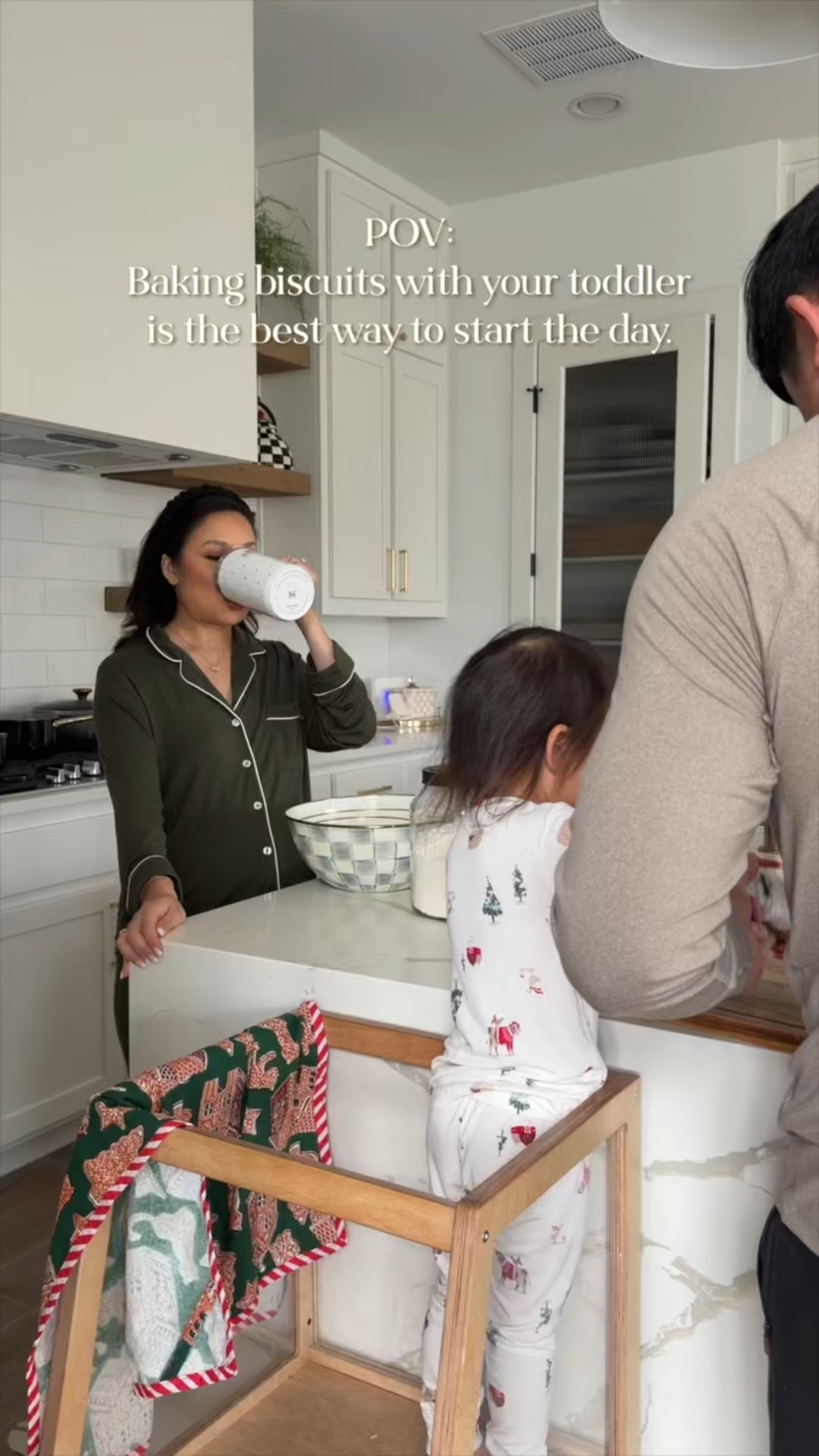 This is your sign to bake with your toddler & grab the new @stanley_brand holiday colors at Target! They make the perfect gift for family & friends, or even yourself! Since becoming a family of four, we’ve been working to give our daughter plenty of one-on-one time when possible. While I’m taking things slow, it’s been so easy to stay hydrated with the 40 oz Quencher and I’ve been drinking my coffee while it’s still warm thanks to the Stay-Hot Camp Mug! Johnny reaches for the Aerolight bottle for his cold brew and you bet I’ve already wrapped one of my best friend’s gifts (Shhh! Don’t tell her dog it’s the Everyday Pet Bowl). #Stanley1913Partner @target

#LTKGiftGuide #LTKHoliday #LTKHome