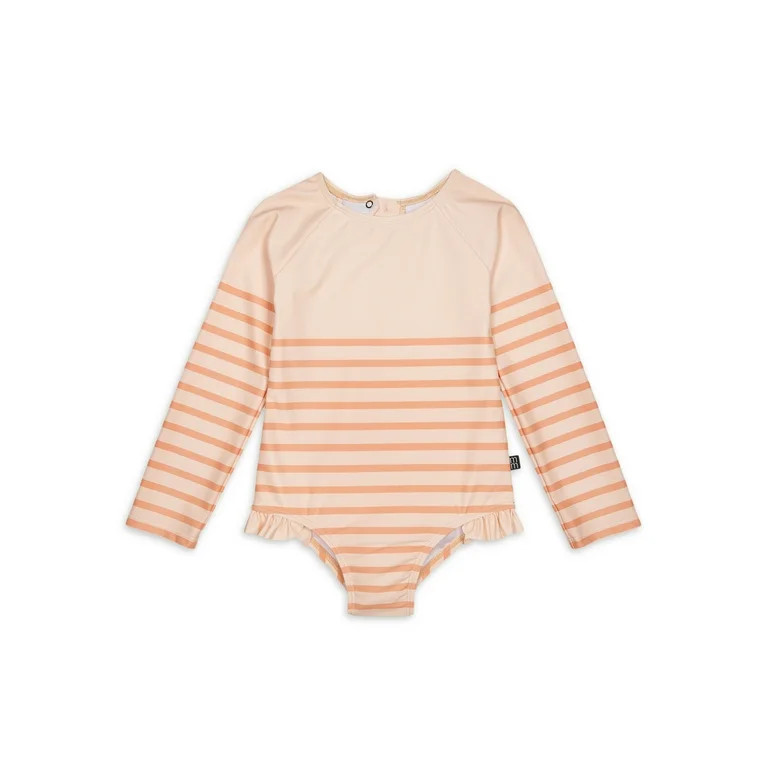 Modern Moments by Gerber Baby and Toddler Girl Swimsuit, Sizes 12M - 5T | Walmart (US)