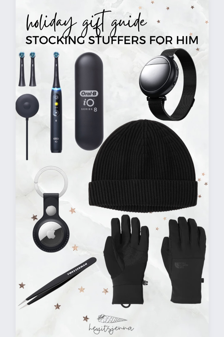 Black Friday sales and gift guide for him 
Stocking stuffers for him 
Oral b toothbrush and north face flowed  

#LTKCyberweek #LTKGiftGuide