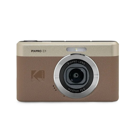 Kodak PIXPRO C1 Digital Camera with 180 Degree Flip Screen - 4X Optical Zoom - 13MP Sensor - Comp... | Walmart (US)