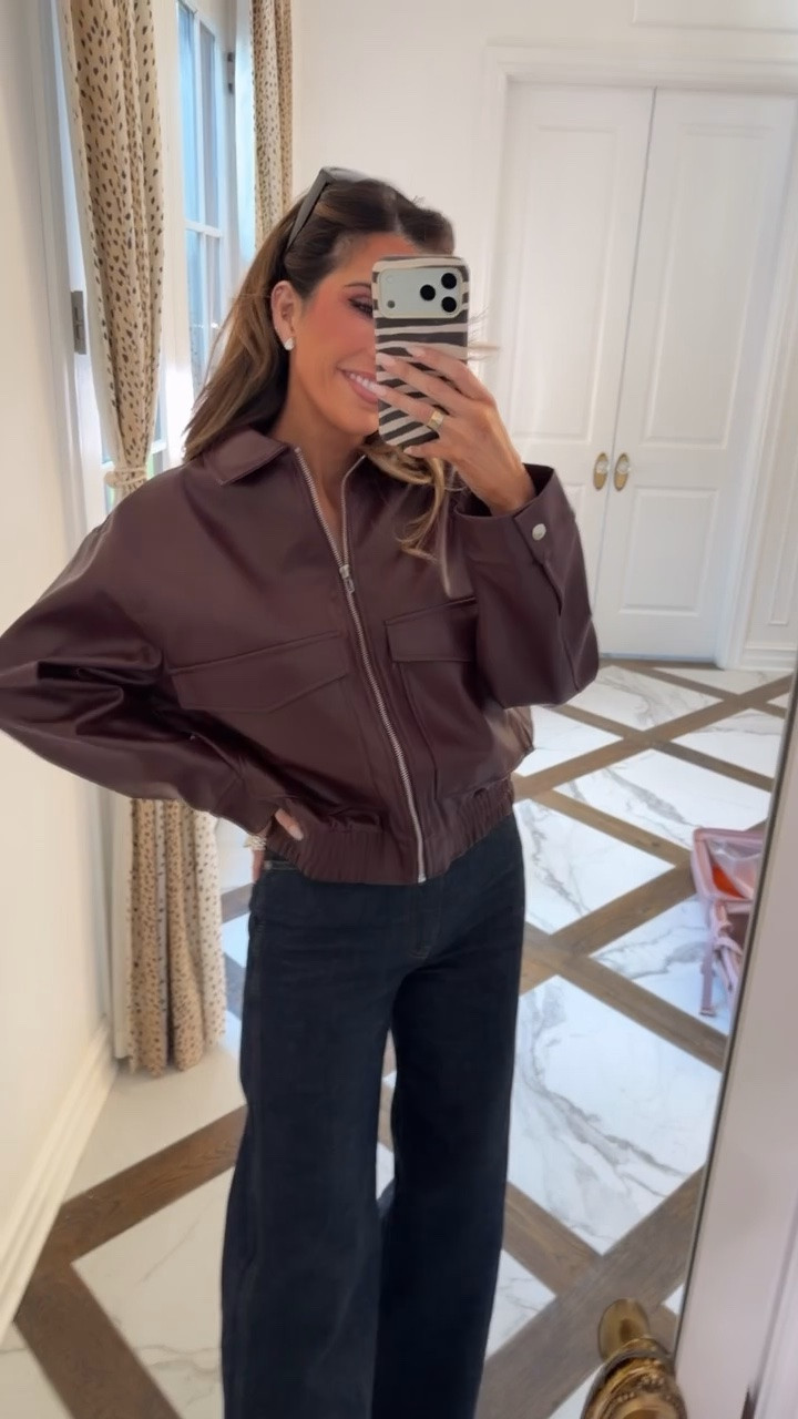 This faux leather bomber is such a great price and it comes in black too! I’m wearing an XS and 26 in jeans! 

Nordstrom fashion, Nordstrom finds, Shopbop, Fall outfits women, Fall fashion hauls, Business casual workwear, Date night outfits, Gemme Beauty, Emily Gemma

#LTKSeasonal #LTKootd #LTKgrwm