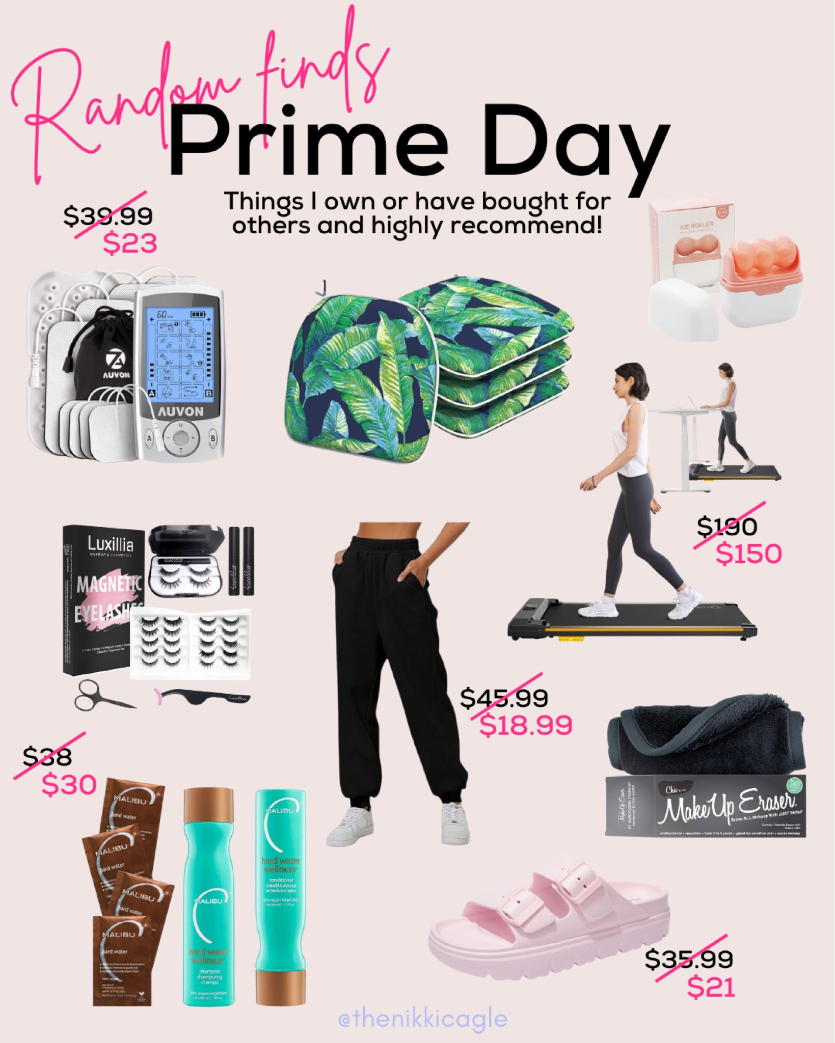 Amazon prime day deals on things I own and love!! 

Tens machine. Patio cushions. Face roller. Walking treadmill. Hair products. Slides. Sweatpants. Magnetic lashes  

#LTKFindsUnder50 #LTKStyleTip #LTKSaleAlert