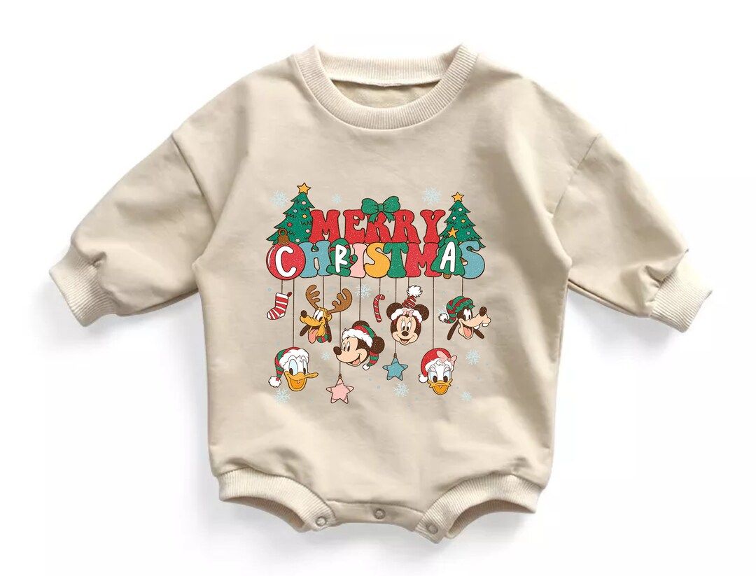 Christmas cartoon stockings shirt baby toddler youth adult Christmas sweatshirt family matching C... | Etsy (US)