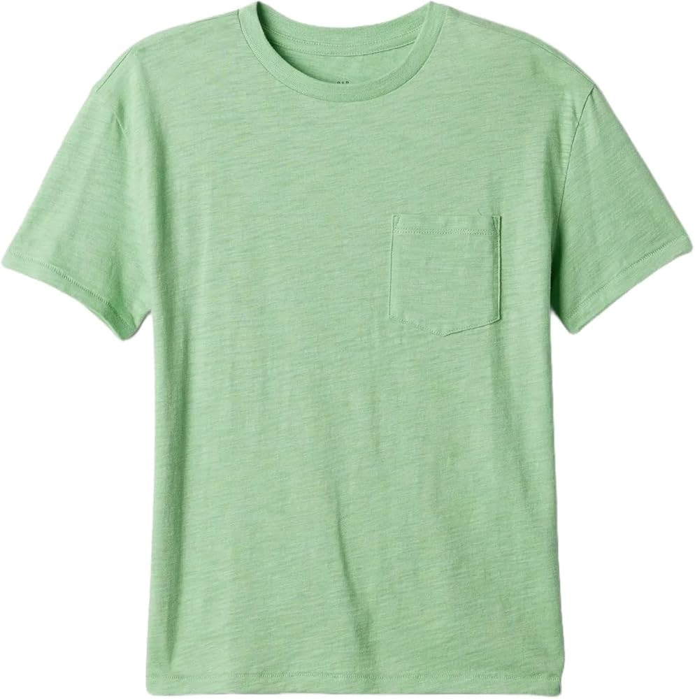 GAP Boys' Pocket Crew T-Shirt | Amazon (US)