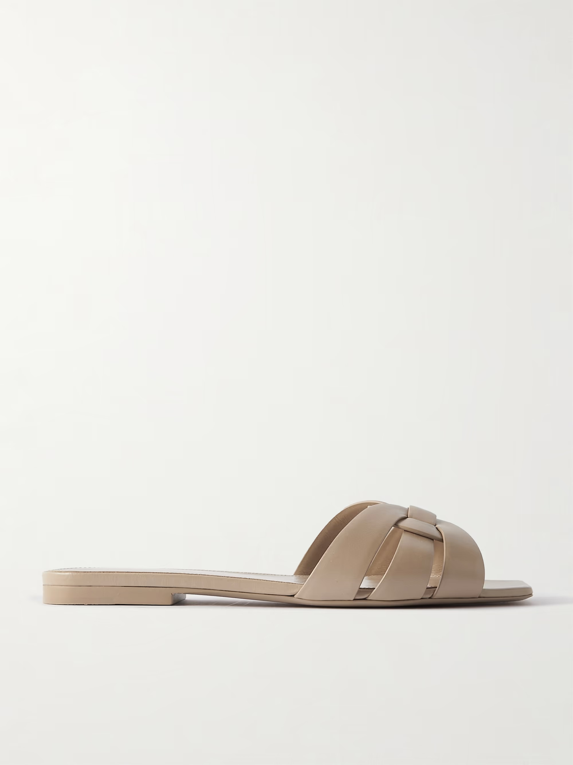 Tribute woven leather slides | NET-A-PORTER (UK & EU)