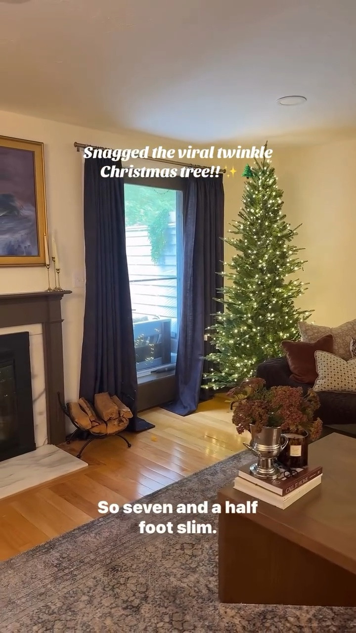The viral twinkle Christmas tree is back in stock!! I purchased the slim size but im planning on sizing up to the regular width! It is viral for a reason guys!

Fake tree, faux Christmas tree, twinkle lights, Christmas tree

#LTKHome #LTKSeasonal