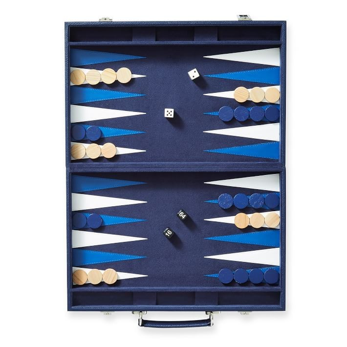 Leather Backgammon Set | Mark and Graham