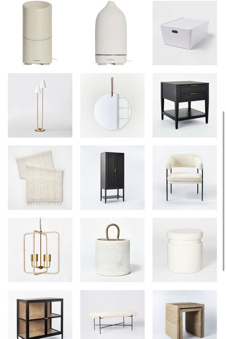 My favorite home items • minimalist • neutral home • high contrast • Target • home decor • 

#LTKhome