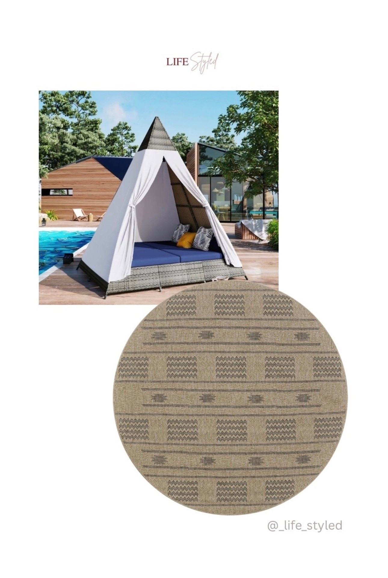 Anyone else grabbing the wicker pyramid daybed while it’s crazy cheap today? 😍

#LTKHome #LTKSeasonal #LTKselfcare