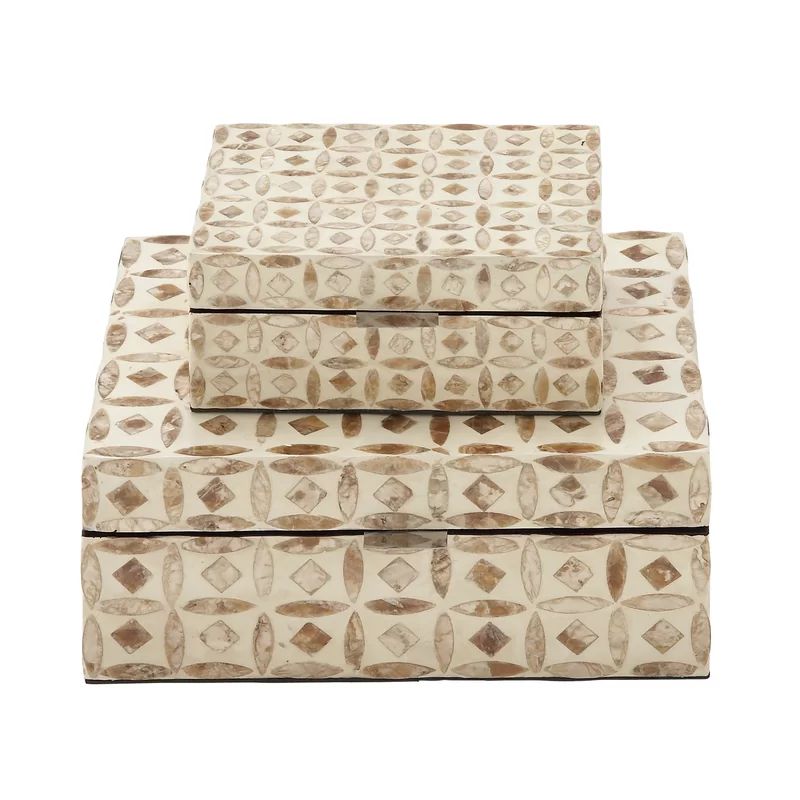 Keifer 2 Piece Handmade Decorative Box Set | Wayfair North America