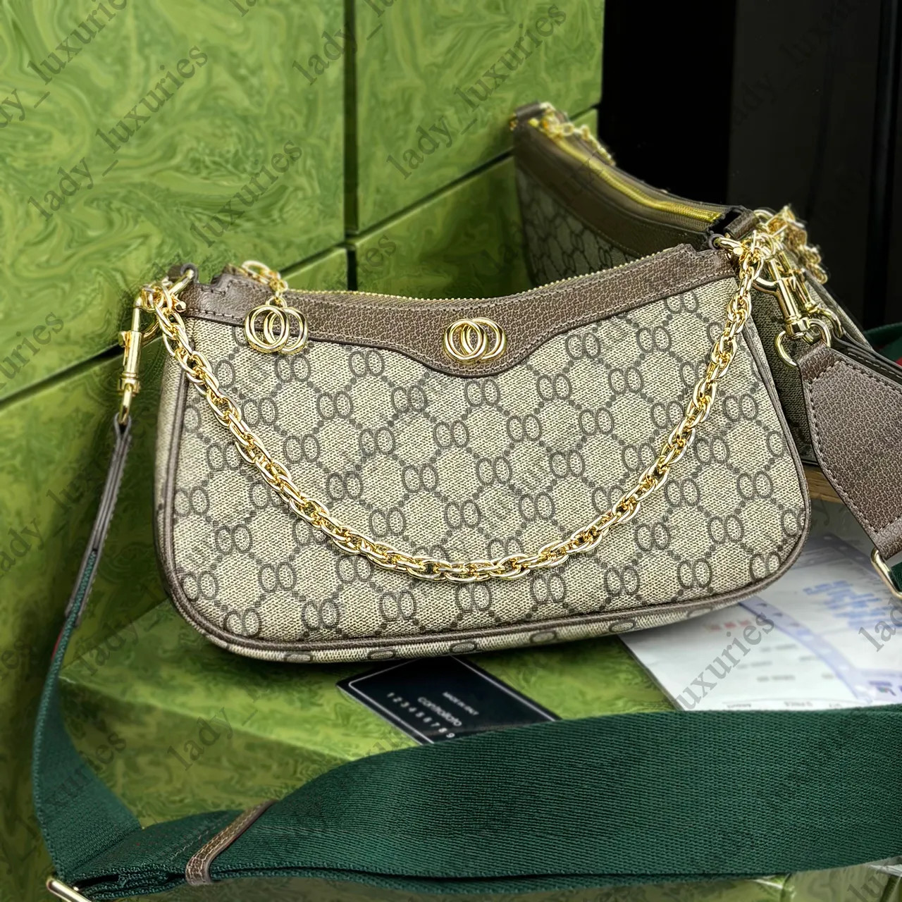 Designer Bags Letter Printed Leather Shoulder Bags Fashion Casual Bags Luxury Handbags Women's Cl... | DHGate