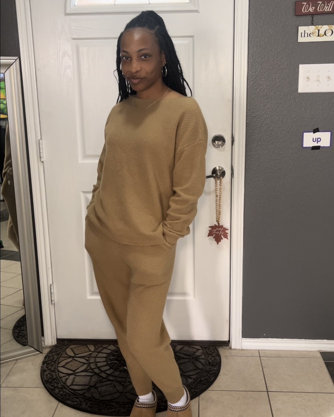 2 Piece Outfit Long Sleeve Pullover & Pants Set.

#LTKStyleTip #LTKFindsUnder50