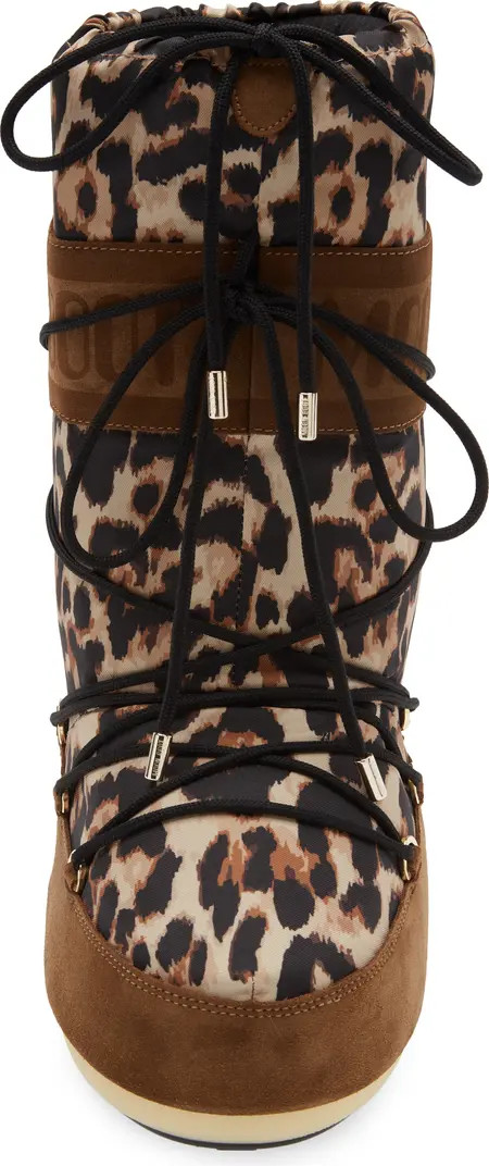 Moon Boot® Icon Leopard Print Boot (Women) | Nordstrom | Nordstrom