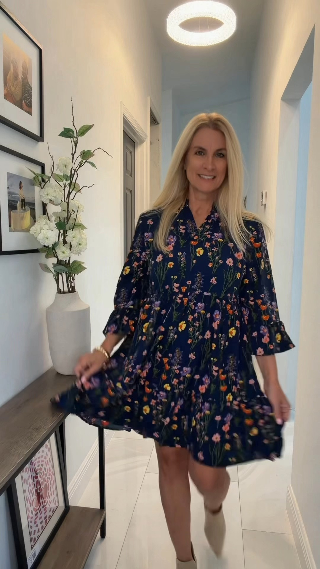 Great flowy dress going into the cooler weather, comes in several different patterns , sift and comfy!

#LTKootd #LTKOver40 #LTKmomlife