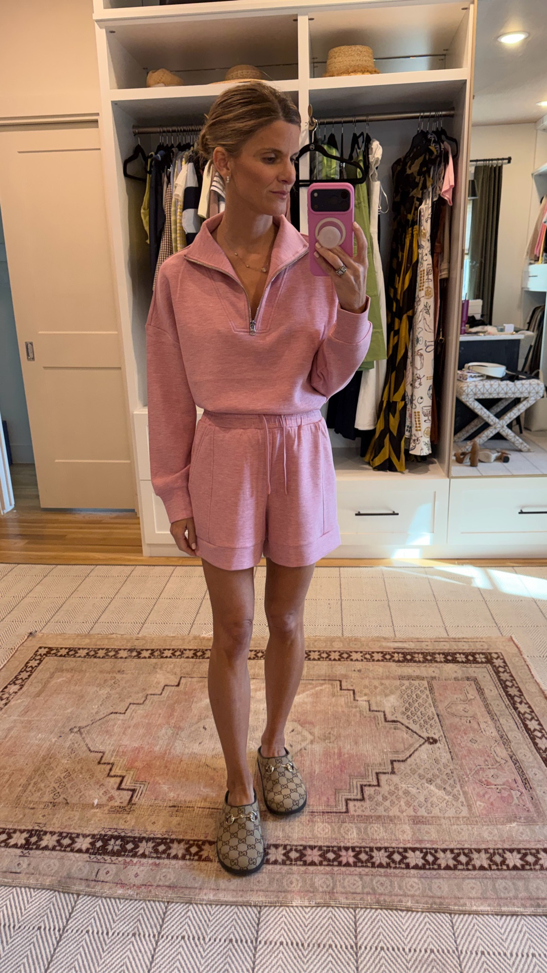 @Varley new rose colored set! Wearing xxs in everything!  #invarley #ad