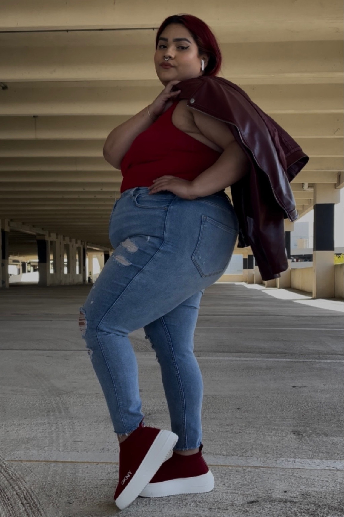 Red makes you feel so confident 🌹✨ 

#LTKunder100 #LTKcurves #LTKfit