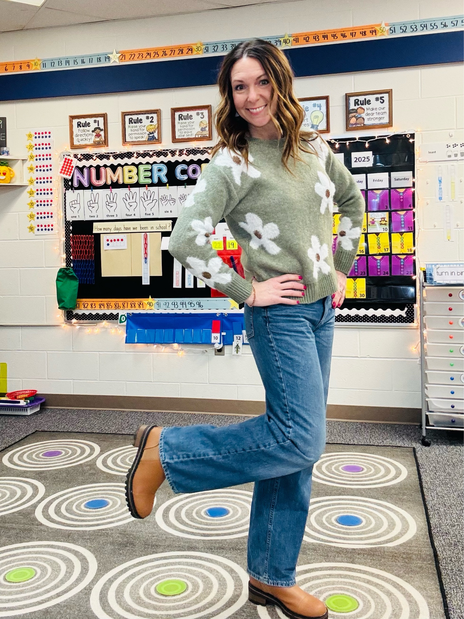Teacher outfit win~ softest sweater paired with loose jeans. 

#LTKFindsUnder50 #LTKOver40 #LTKWorkwear