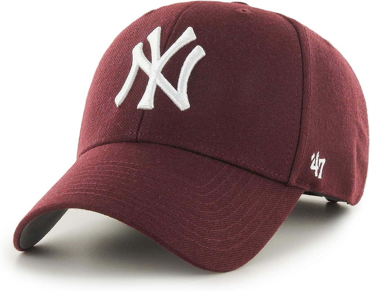 '47 MLB Mens Men's Brand Clean Up Cap One-Size | Amazon (US)