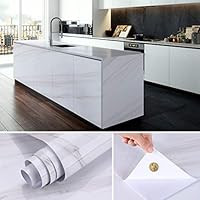 Oxdigi Marble Contact Paper 24 x 196 inches Self Adhesive Peel & Stick Wallpaper for Kitchen Coun... | Amazon (US)