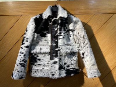 Men's Cowhide Hair-On Jacket - Authentic Pony Skin, Western Style Coat  | eBay | eBay US