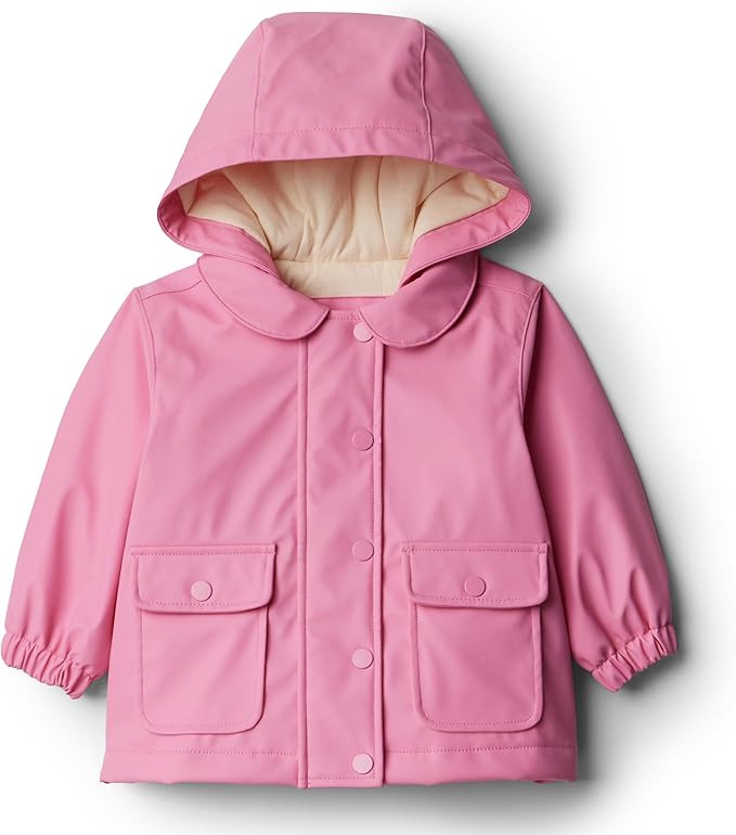 Amazon Essentials x Sofia Grainge Toddlers and Baby Girls' Water-Repellent Rain Jacket | Amazon (US)