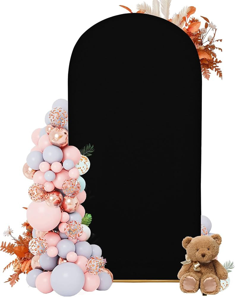 7.2FT Arch Covers, Black Arch Backdrop Cover, Cover Only | Amazon (US)