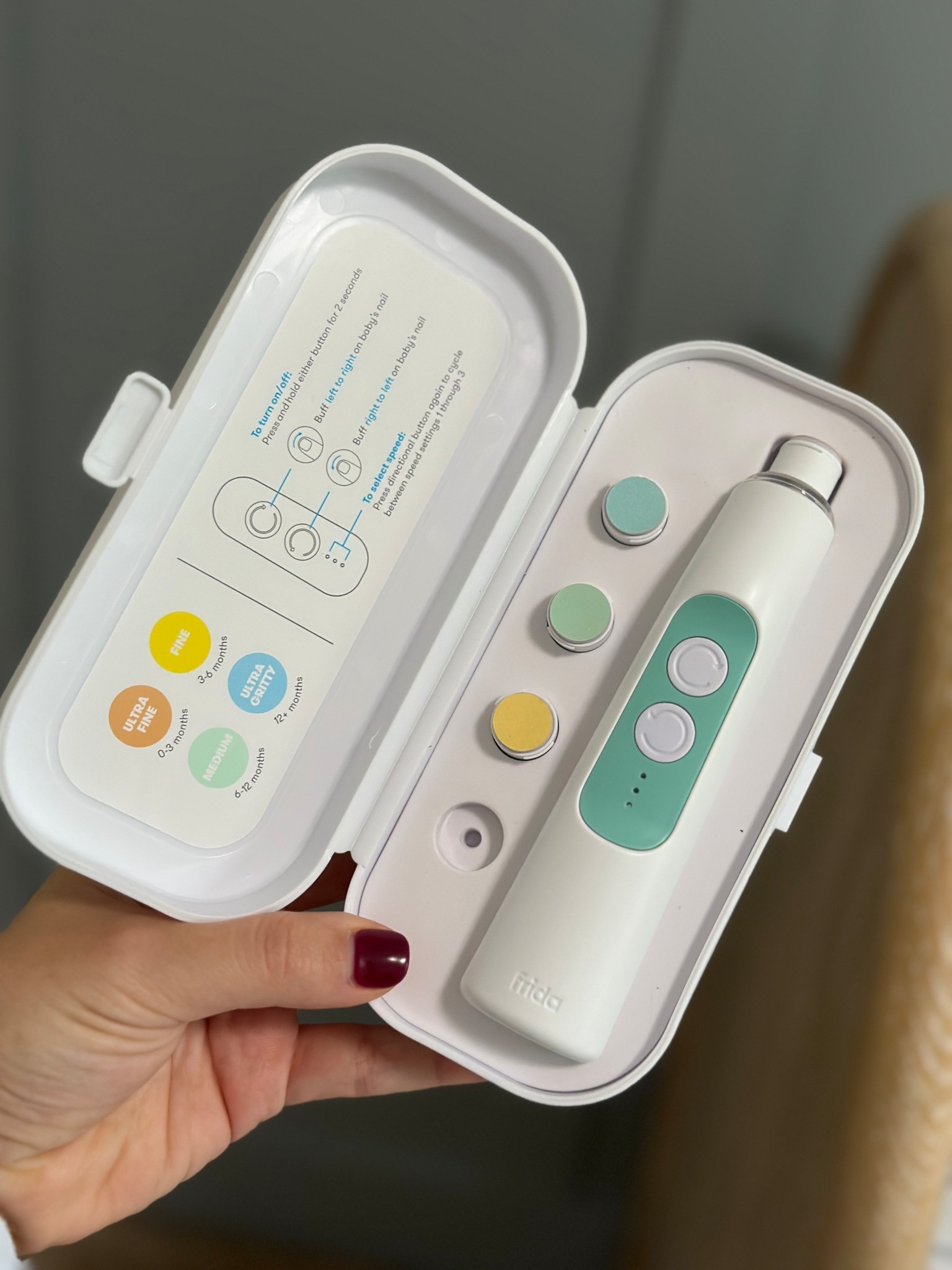 This Baby Frida finger nail file is a must have! If it’s not already, make sure to add to your baby registry. I wish I had this with our first child ~ no fuss, baby doesn’t pull away from it like a normal finger nail file, and it works so well

Baby Registry | Baby Must Have | Newborn Must Have | Baby Gifts 

#LTKFamily #LTKKids #LTKBaby