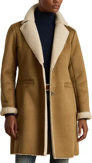 Faux Shearling Coat | Nordstrom