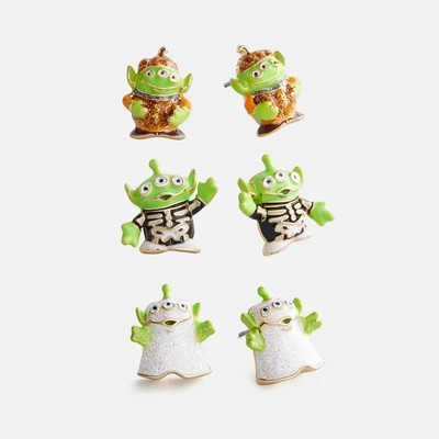 Disney Pixar Toy Story Alien Halloween Earring Set | BaubleBar