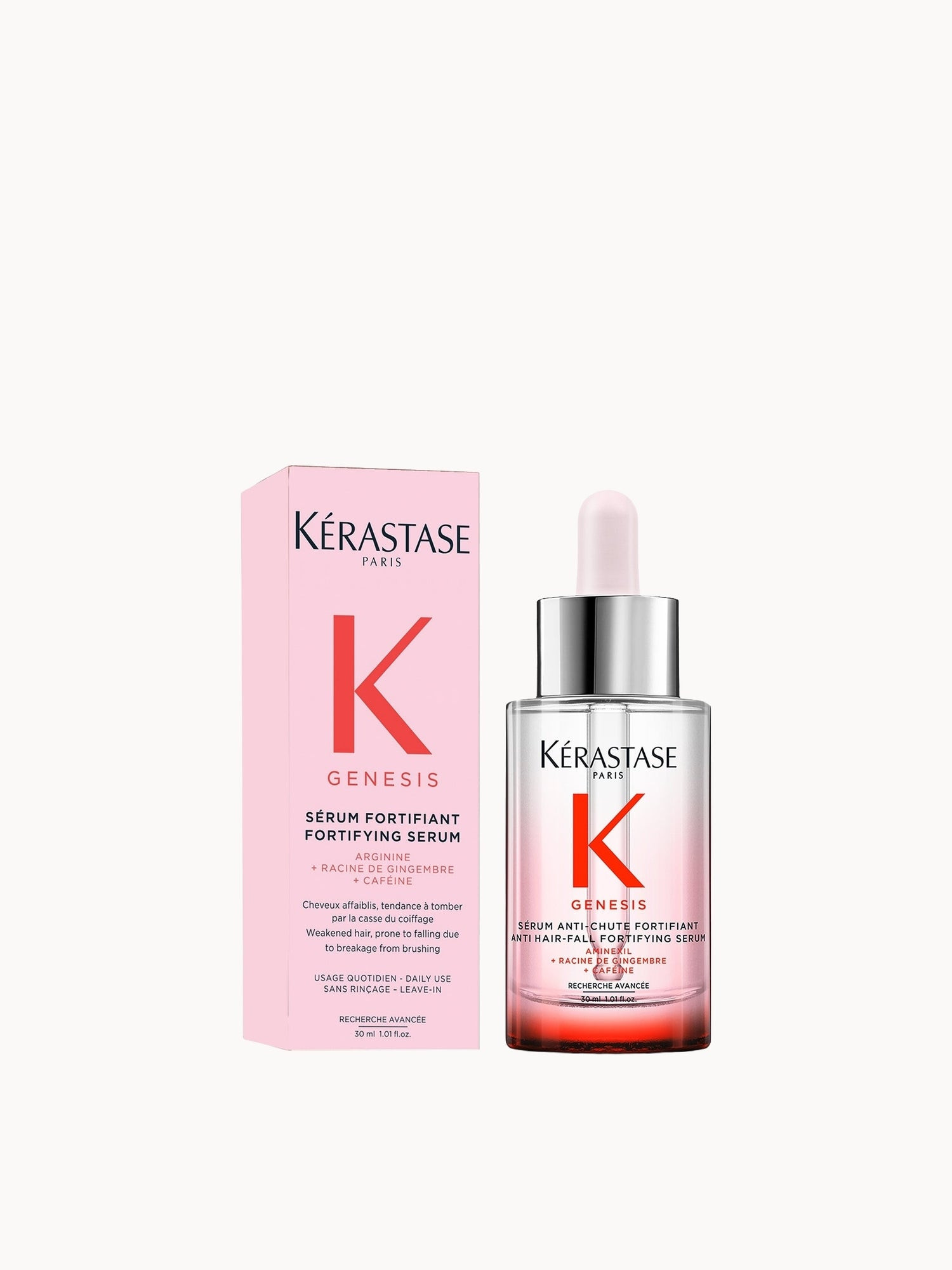 KÉRASTASE GENESIS ANTI-HAIR FALL NOURISHING & FORTIFYING HAIR SERUM FOR WEAKENED HAIR 30ML | Look Fantastic (UK)