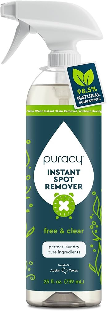 Puracy Laundry Stain Remover for Clothes Laundry - Carpet Stain Remover Carpet Spot Cleaner Couch... | Amazon (US)