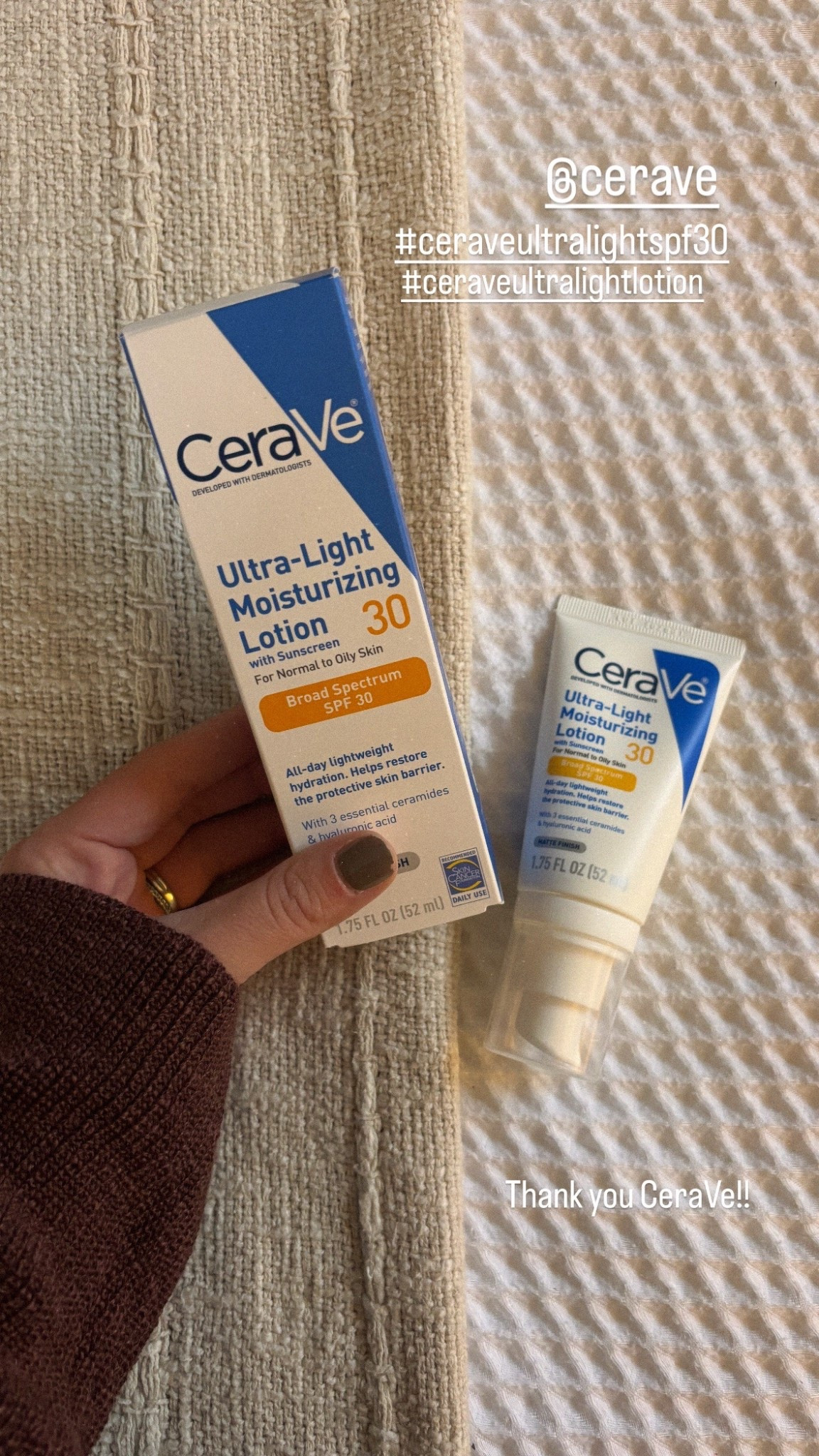Thank you CeraVe 

#LTKdayinmylife #LTKGiftGuide #LTKHoliday