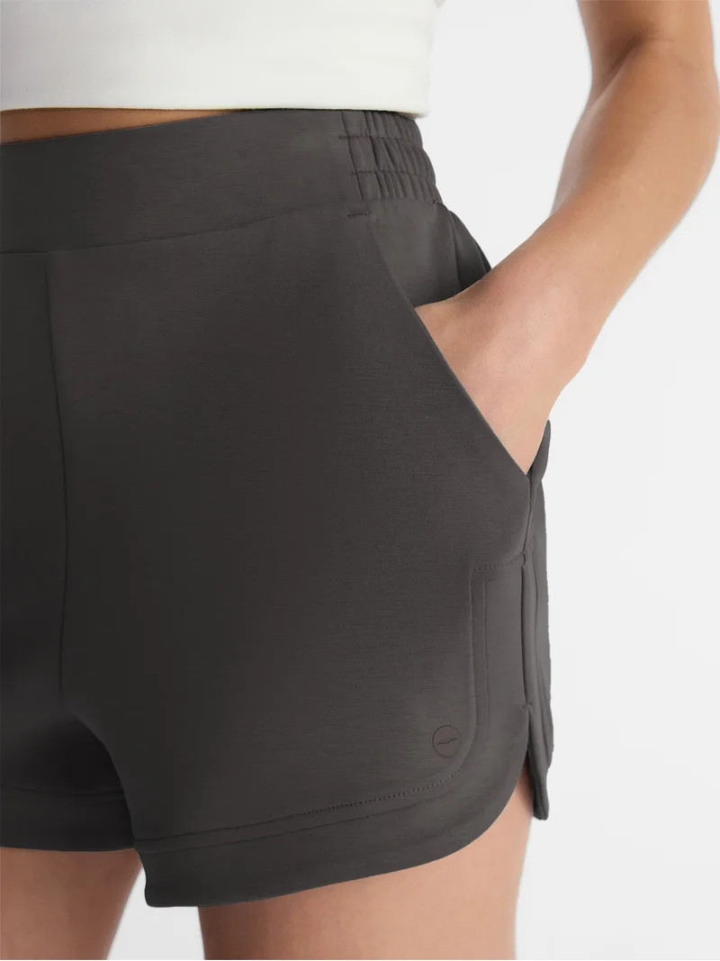 Avia Women's ScubaKnit Shorts, 3.25'' Inseam, Sizes XS-XXXL | Walmart (US)