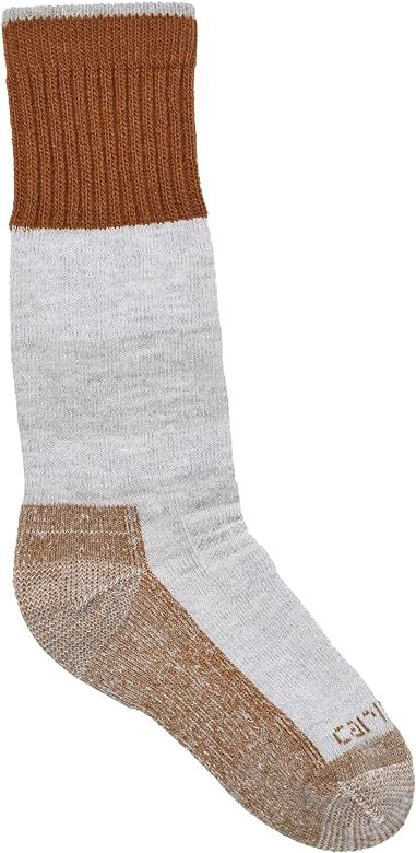 Carhartt Boys' Heavyweight Wool Blend Boot Sock | Amazon (US)