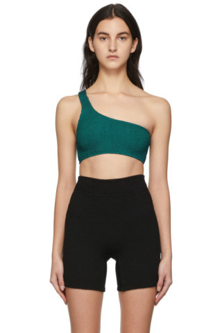 Green Samira Bikini Top | SSENSE